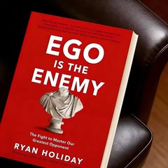 EGO IS THE ENEMY By Ryan Holiday Paperback Novel #1 New York Times Bestseller Bo