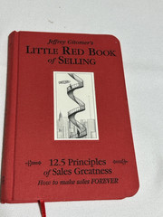 2 x Jeffrey Gitomer’s Little Red Book of Selling Hardcover NEW and one used