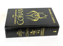 COMPLETE ILLUSTRATED CHRONICLES OF CONAN Robert E Howard Faux Leather Bound NEW