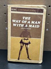 The Way of a Man with a Maid Anonymous 1967 A Victorian Classic VC103 Paperback