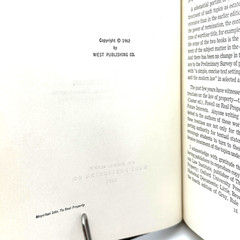 Introduction to the Law of Real Property Moynihan 1962 West Publishing Vtg Legal