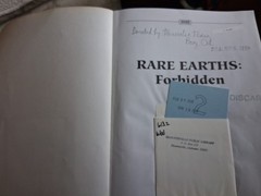„Rare Earths, Forbidden Cures” Ma Lan & Joel Wallach 1996 7th Printing PB. J
