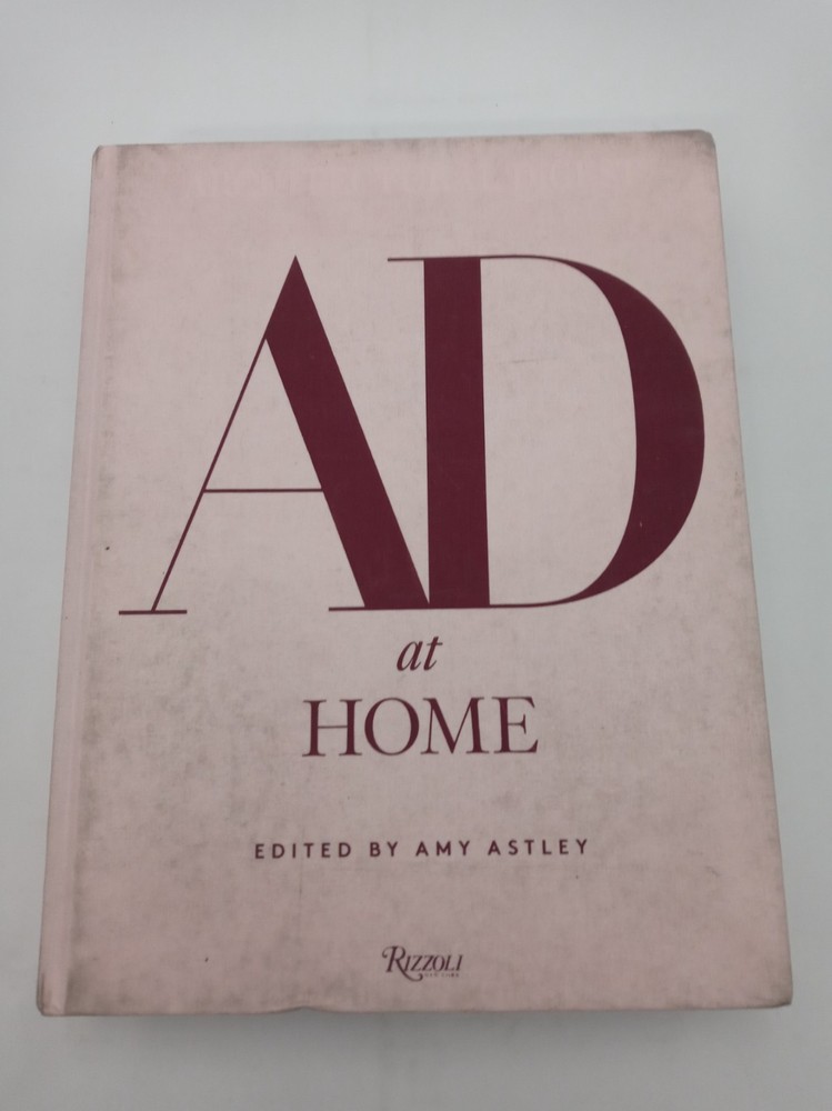Architectual Digest AD at Home HC Book, Rizzoli New York 9780847875733