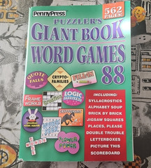 PennyPress Puzzler’s Giant Book of Word Games 88 562 Pages- Brand New