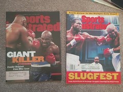 Lot of 25 Vintage BOXING Sports Illustrated Magazines Sugar Ray v Marvin Hagler