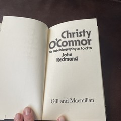 Christy O’Connor: His autobiography as told to John Redmond