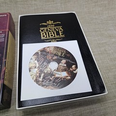 1599 Geneva Bible Black Bonded Leather New Unused w/ CD Tolle Lege Press Boxed