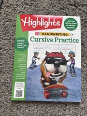 Handwriting: Cursive Practice by Highlights Learning (2019, Trade Paperback)
