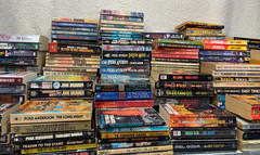 Bulk Science Fiction Fantasy Paperback Books Lot of 25 Different Mostly Vintage
