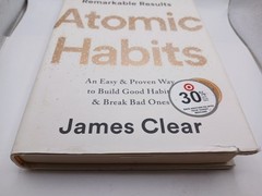 Atomic Habits A Simple Way to Build Good Habits Hardcover Book James Clear 2018