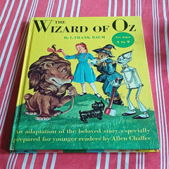 L. Frank Baum The Wizard of Oz Adapted Allen Chaffee HC 1950 I’m Illustrated