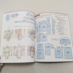Japanese Miniature Kimono Craft Book by Hiroko Akita w/ Patterns for 22cm Dolls