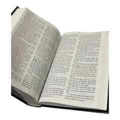 Holy Bible King James Version Translators Zondervan HC Large Print Black 2020