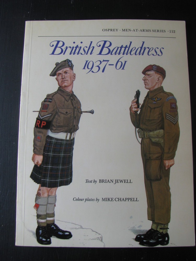 OSPREY MEN AT ARMS #112 BRITISH BATTLEDRESS VG/NN