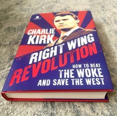 CHARLIE KIRK RIGHT WING REVOLUTION RARE FIRST EDITION HARDCOVER