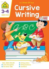 Cursive Workbook Writing Handwriting Practice Tracing Letters Ages 8 to 10 – NEW