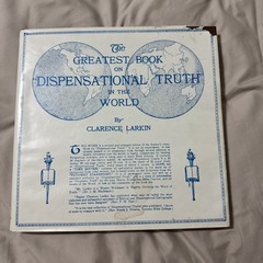 Dispensational Truth Clarence Larkin Enlarged Revised Edition Charts w/ DJ 1920