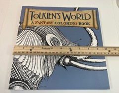 Tolkien’s World A Fantasy Coloring Book New 96 Pages