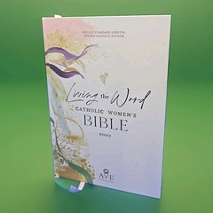 📖 Living the Word Catholic Women’s Bible RSV2CE Ave Maria Press Hardcover VG