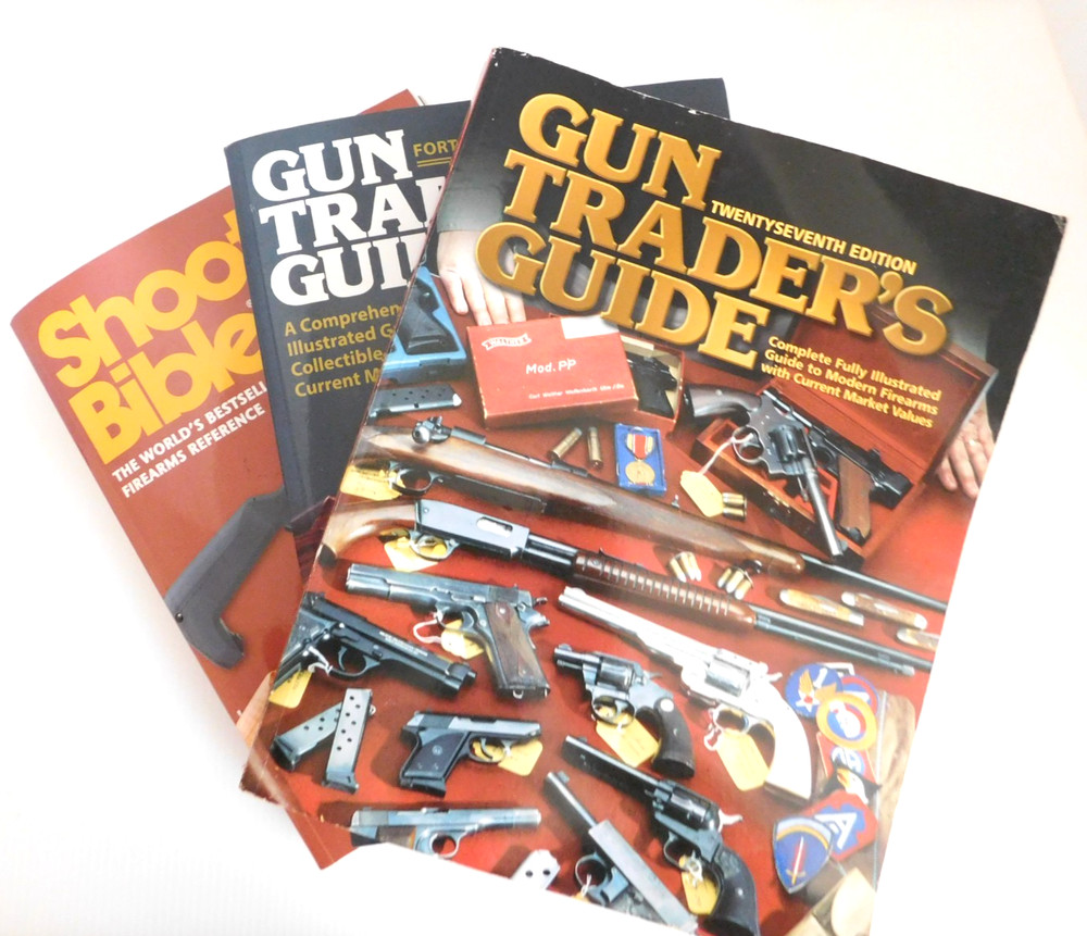 Shooter’s Bible/Gun Trader’s Guide Lot