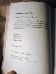 SIGNED! Keorapetse Kgositsile Approaches To Poetry Writing Booklet 26 Pages