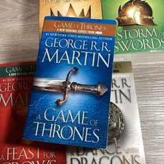 A Song of Ice And Fire Complete MM Paperback Book Set 1-5 Game of Thrones LOT