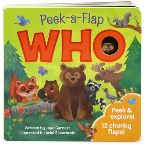Who: Peek-a-Flap Board Book – Board book By Jaye Garnett – GOOD