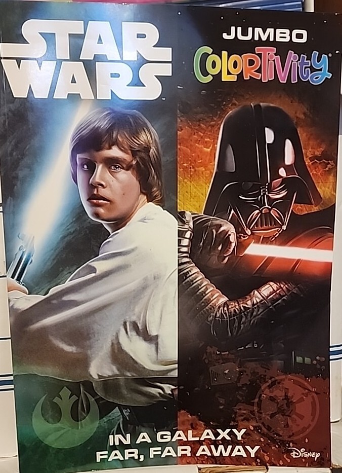 Star Wars IN A GALAXY FAR,FAR AWAY Coloring Book Activity Book 190 Pages