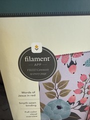 New! NLT Compact Zipper Holy Bible Filament Enabled Edition Cloth Compact