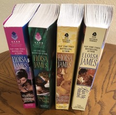 Eloisa James Lot Of 4 Books in Mass Market Paperback Avon Historical Romance GC