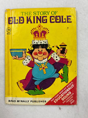 5 Rand McNally Book Lot – dated 1944-1975- Donkey, Bear, Engie, Mixer & King