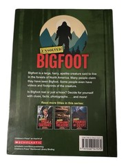 Bigfoot (Unsolved) by Dinah Williams (2025, Hardcover)