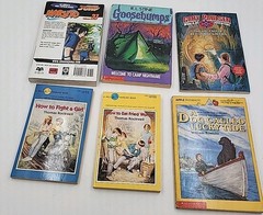 Boys, Youth, Reading books, Assort, For ages 7-11. Lot