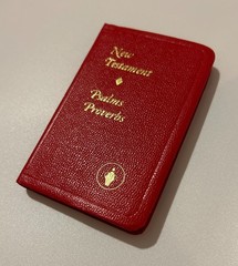 Brand New Gideons Vintage Pocket NIV Bible – New Testament Psalms Proverbs 1985