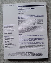 Mar 2026 The PROSPEROUS HEART creating a life of enough by Julia Cameron ARE PB
