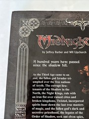 Midnight: Epic Fantasy in an Age of Shadow (1st Edition RPG) Fantasy Flight