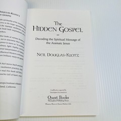 The Hidden Gospel: Decoding the Spiritual Me… by Douglas-Klotz, Neil Paperback