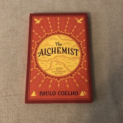 The Alchemist 25th Anniversary Edition Paulo Coelho Paperback Book Clean Copy