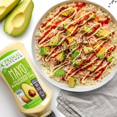 17 oz Avocado Oil Mayo – Gluten-Free, Deliciously Light Flavor in Squeeze Bottle