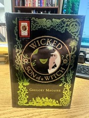WICKED and SON OF A WITCH by Gregory Maguire (2 in 1) Deluxe Bonded Leather NEW
