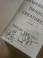 SIGNED Remarkably Bright Creatures by Shelby Van Pelt MOVIE TIE-IN EDITION