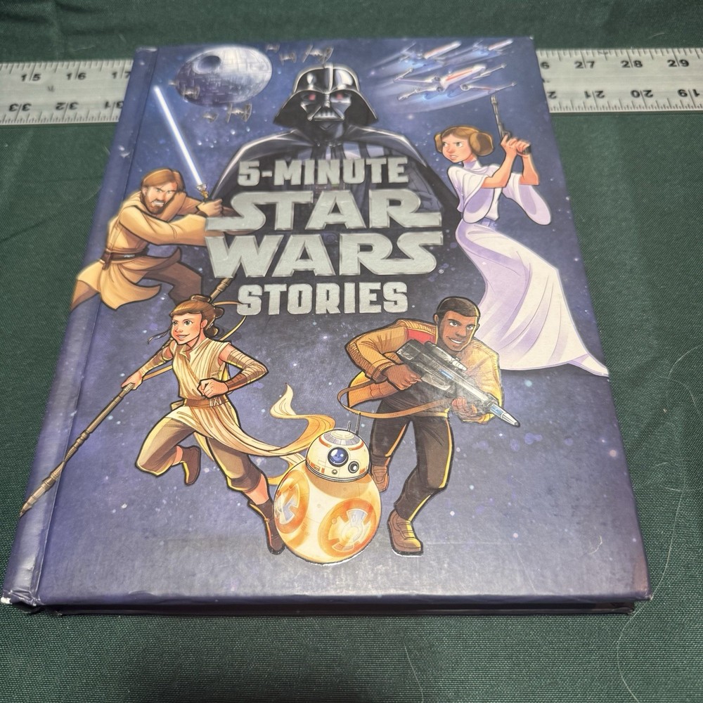 5-Minute Star Wars Stories Hardcover Book Disney NEW Illustrated 172 Pages