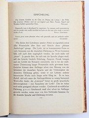 Kleine Anthologie Deutscher Lyrik (1947) Vintage German Poetry Collection