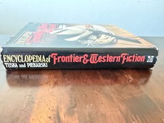Encyclopedia of Frontier &Western Fiction 1983 Hardcover with DJ 1st Edition