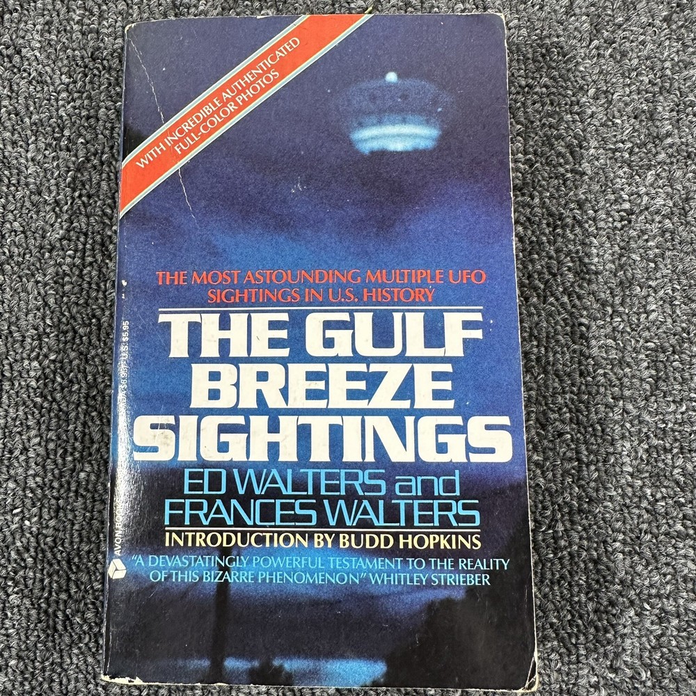 The Gulf Breeze Sightings 1991 Avon Paperback Ed Walters Alien UFO Phenomenon