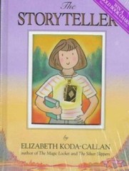 The Storyteller [With Gold Book Charm on a Chain] by Koda-Callan, Elizabeth