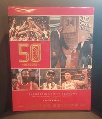 Complete Houston Rockets 50th Anniversary Book Print NBA Hakeem Olajuwon Drexler