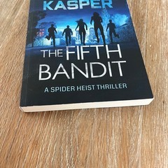 The Fifth Bandit Jason Kasper 2021 Paperback Spider Heist Thriller Severn River