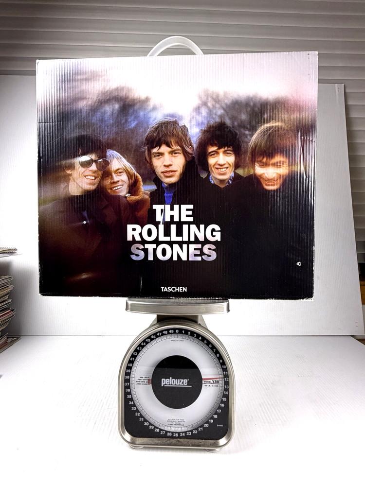NEW IN BOX! The Rolling Stones HUGE Coffee Table Taschen Book 11.5 Lbs Free Ship