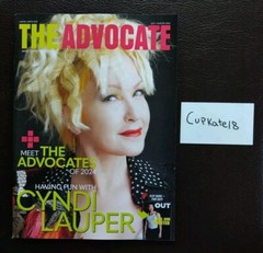 OUT ADVOCATE Magazine July August 2024 JOEL KIM BOOSTER Cyndi Lauper Cover NEW